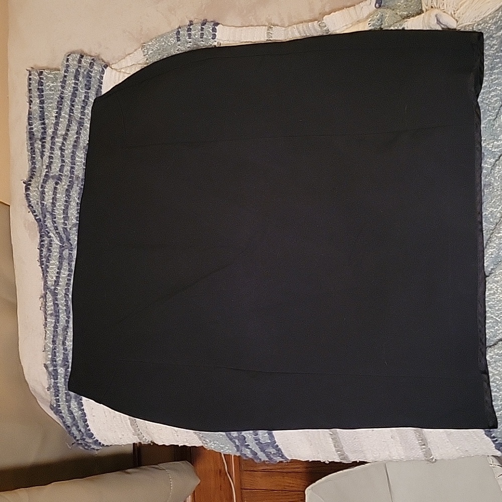 Black pencil skirt
